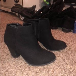 Black booties